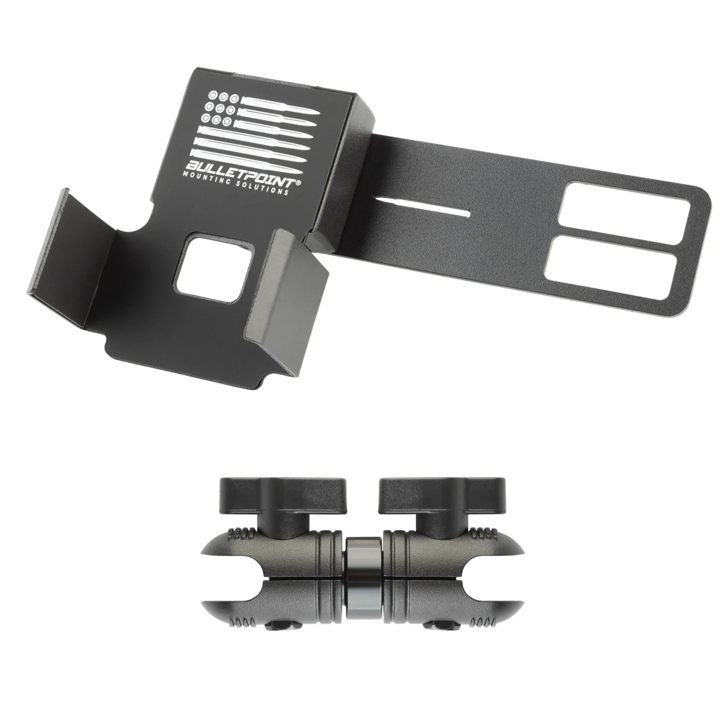 Handheld Radio   Mic Combo Holder with 20mm Ball Mount