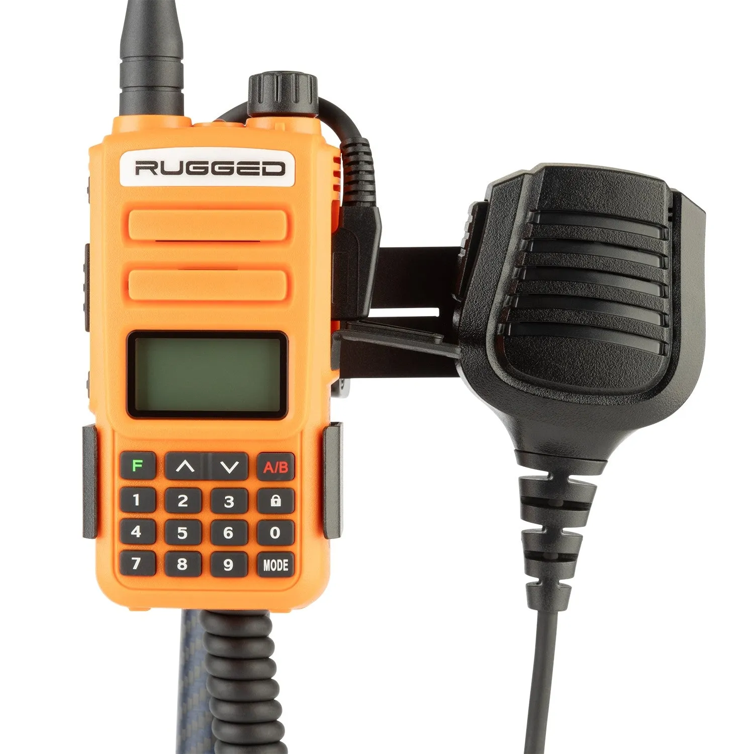 Handheld Radio   Mic Combo Holder with 20mm Ball Mount