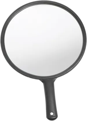 Happyyami 1Pc Handheld Portable Makeup Mirror Durable Single Side Mirror with High Definition Clarity for Travel Purse Handbag Present for Women and Makeup Artists