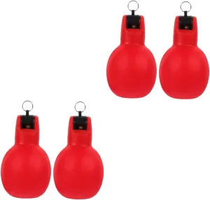 Happyyami Outdoor Whistle Whistles Survival Squeeze Whistle Hiking Whistle Wristbands Camping Nuclear Whiste