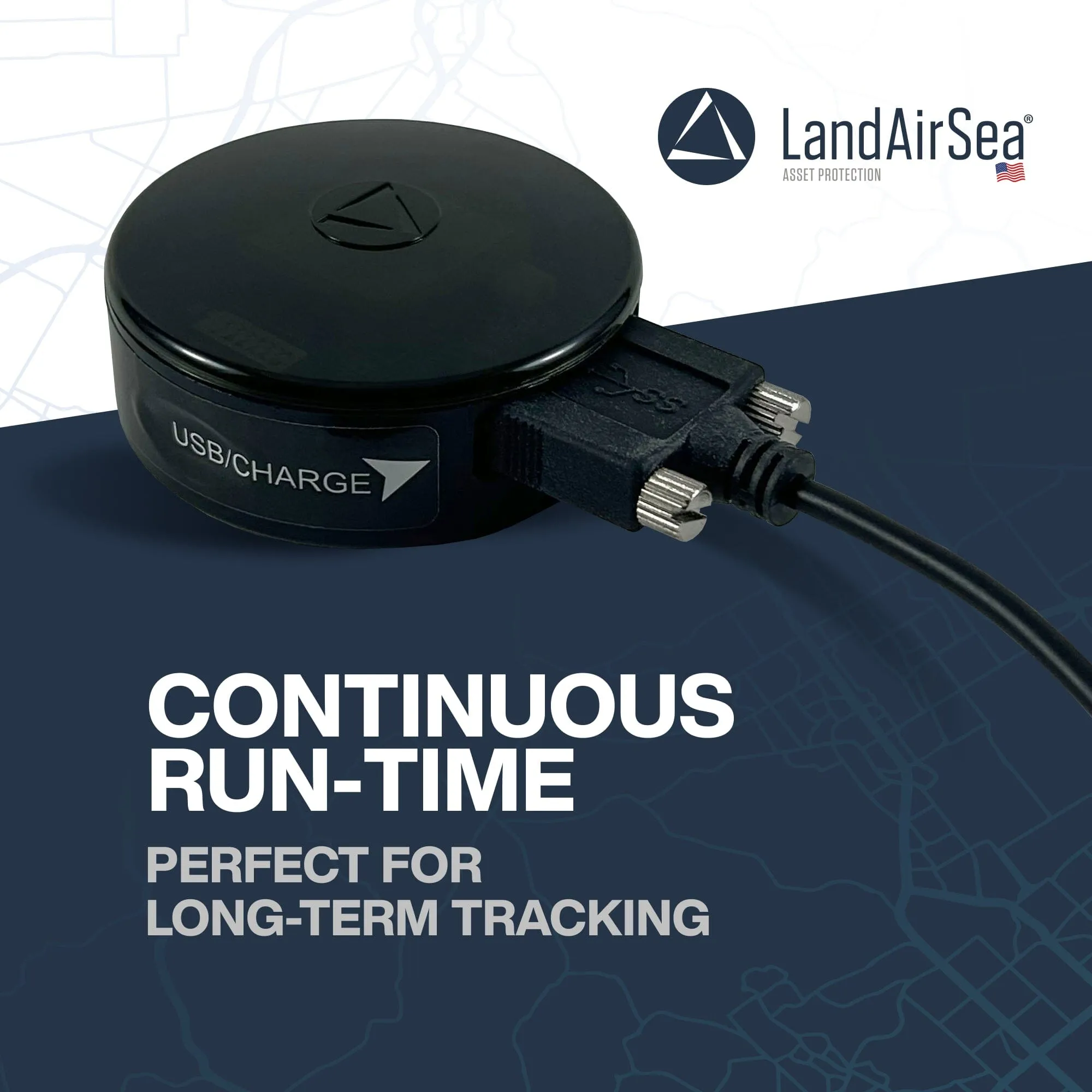 Hardwire Power Adapter Cable for GPS Trackers (Micro-USB)