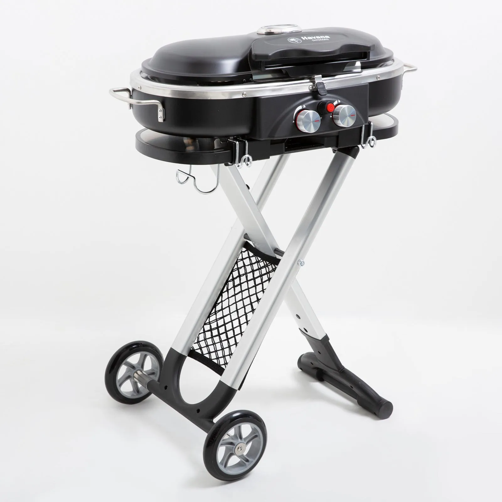 Havana Outdoors BBQ Mate Premium Portable Gas Grill LPG Twin Grill Outdoor
