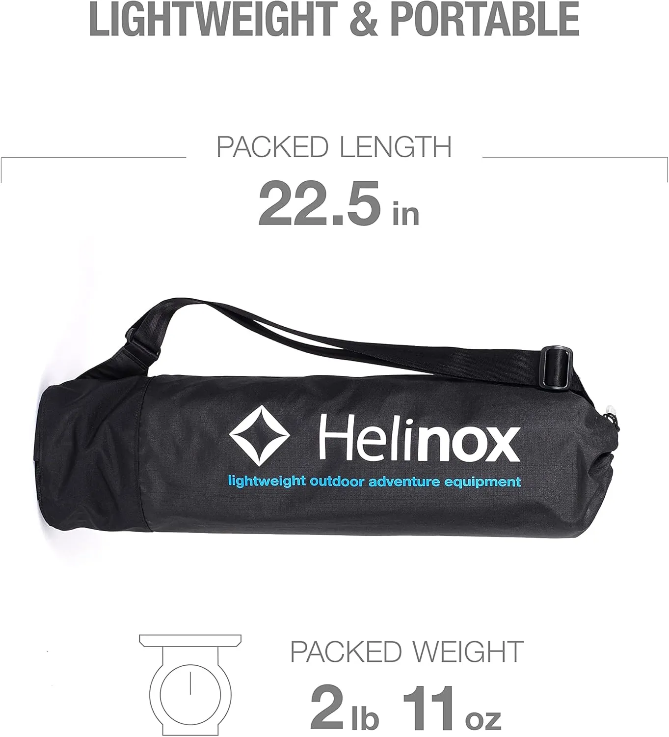 Helinox Elevated Dog Cot Portable Dog Bed for Travel or Camping, Medium (35.5 x 23.5)
