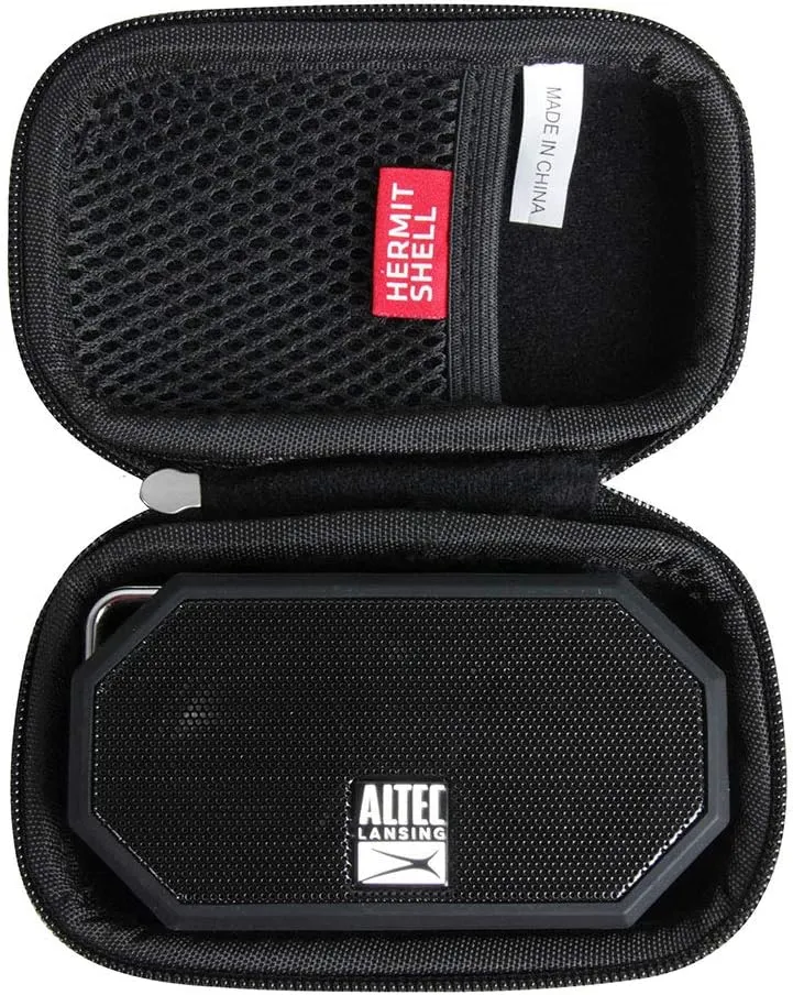 Hermitshell Travel Case for Altec Lansing IMW257-BLK Mini H2O Wireless Bluetooth Waterproof Speaker (Black)