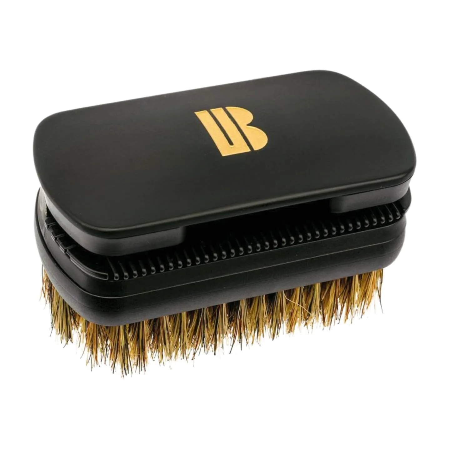 High-end Beard Brush Set - Pro Set - Ultimate Brush with Compact Mirror, Boar Bristle Brush, Two Combs, Customizable and Versatile for Men with Different Hair and Beard Textures