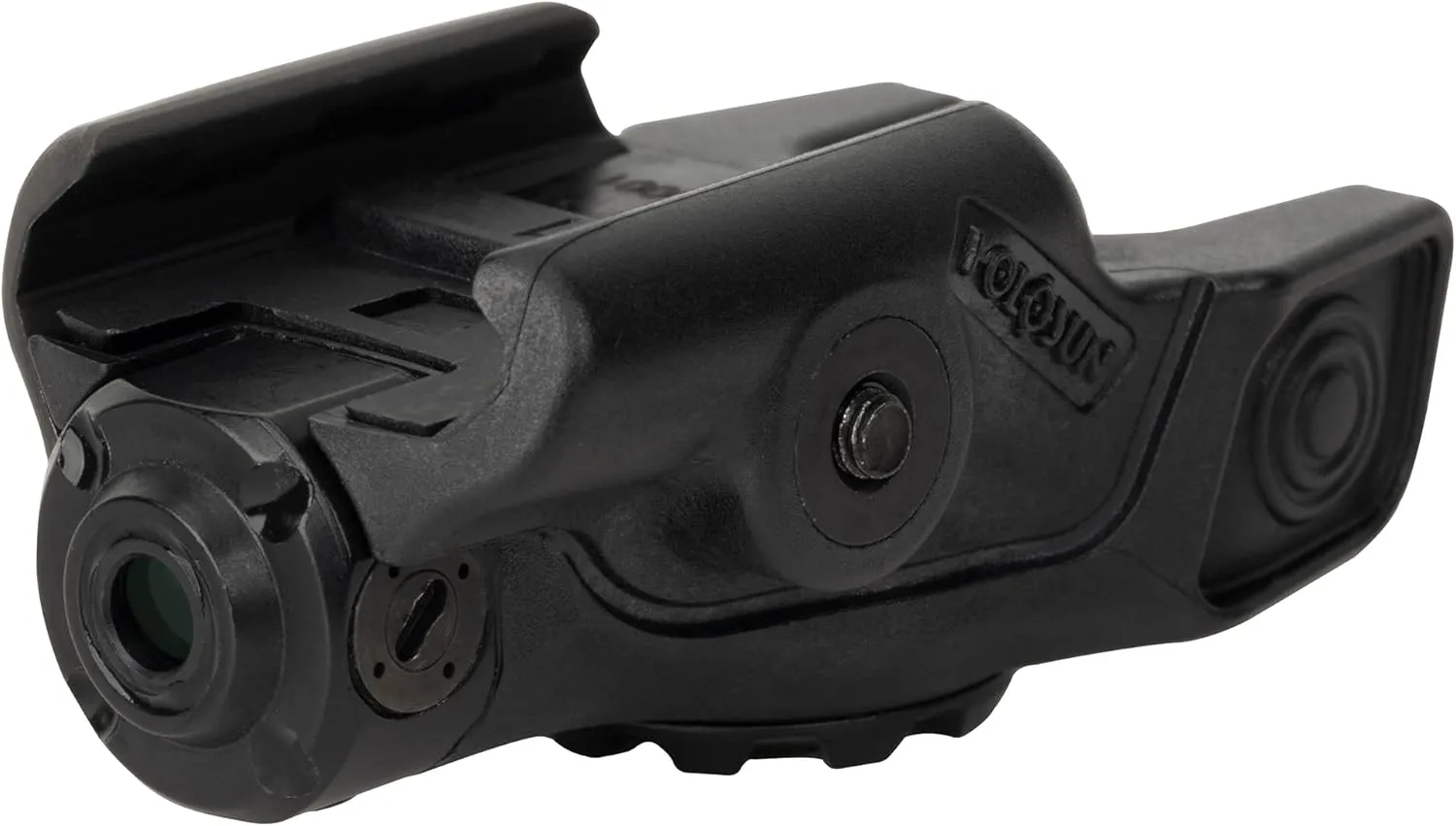 HOLOSUN RML Compact Rail Mounted Laser | Zero Retention Tactile W&E Adjustable Durable Polymer Waterproof Dustproof Green/Red Handgun Laser with CR 1/3N Battery, T10 L Key & Lens Cloth Included