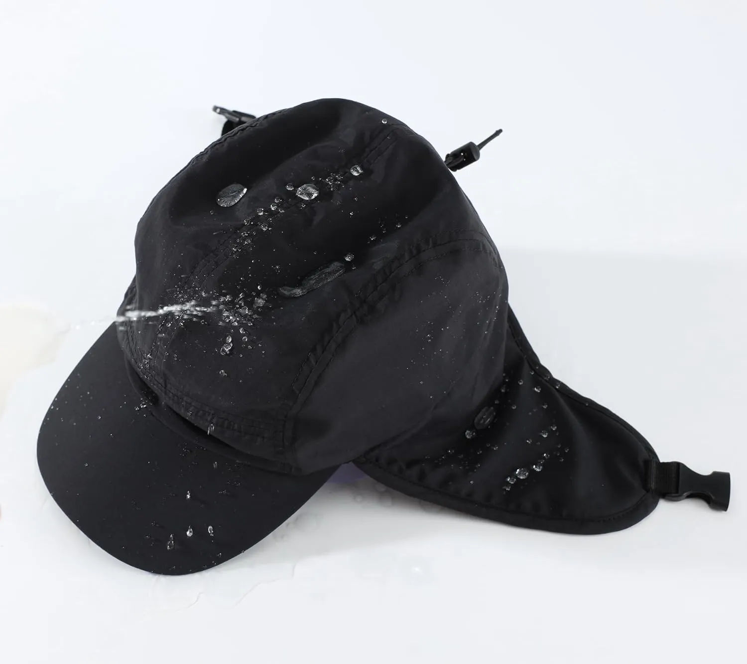 Home Prefer Mens Winter Hat Warm UPF50  Baseball Hat with Earflaps Fleece Lined Waterproof Trooper Trapper Hat