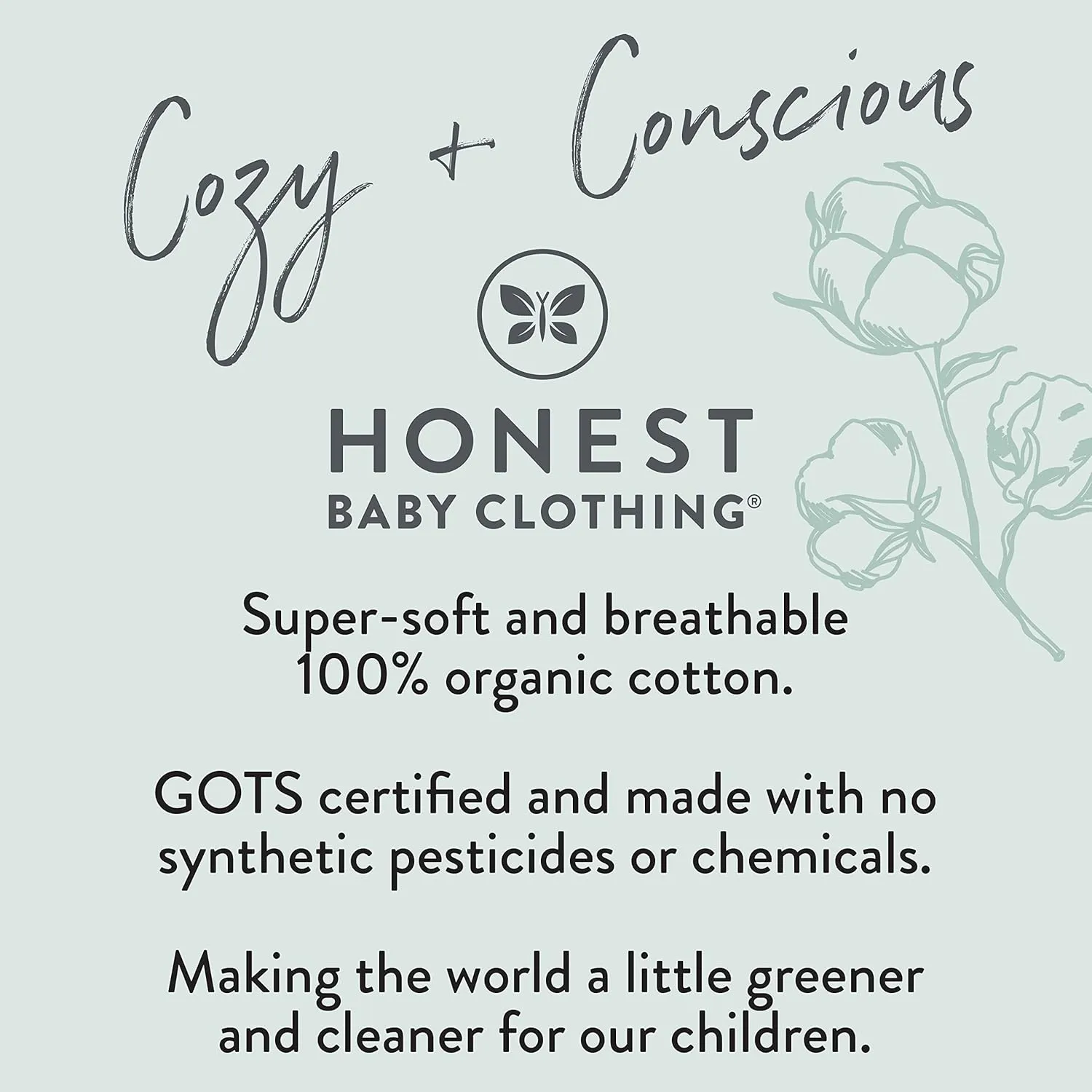HonestBaby Baby Standard Wearable Blankets Sleeping Bags Swaddle Transition 100% Organic Cotton for Infant Boys, Girls, Unisex, Light Gray Heather, Medium