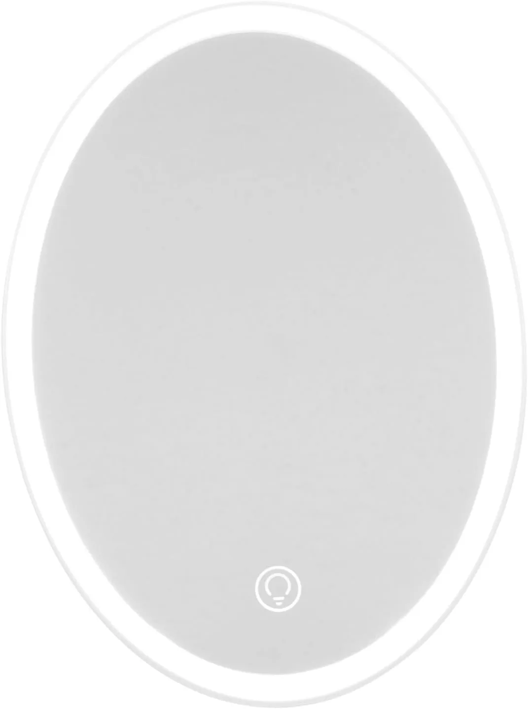Housoutil Led Lighted Makeup Mirror Large Illuminated Vanity Mirror Led Cosmetic Mirror with Mirror Front Light for Women