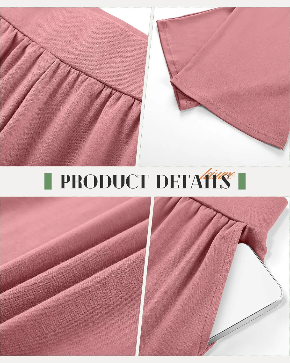 Huukeay 3 Pack Women's Capri Sweatpants, Cozy Wide Legs Cropped Capri with Pockets, Lounge Jogger Pants Workout Yoga Solid