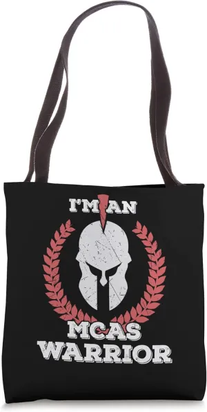 I'm a MCAS Warrior Mast Cell Activation Syndrome Awareness Tote Bag