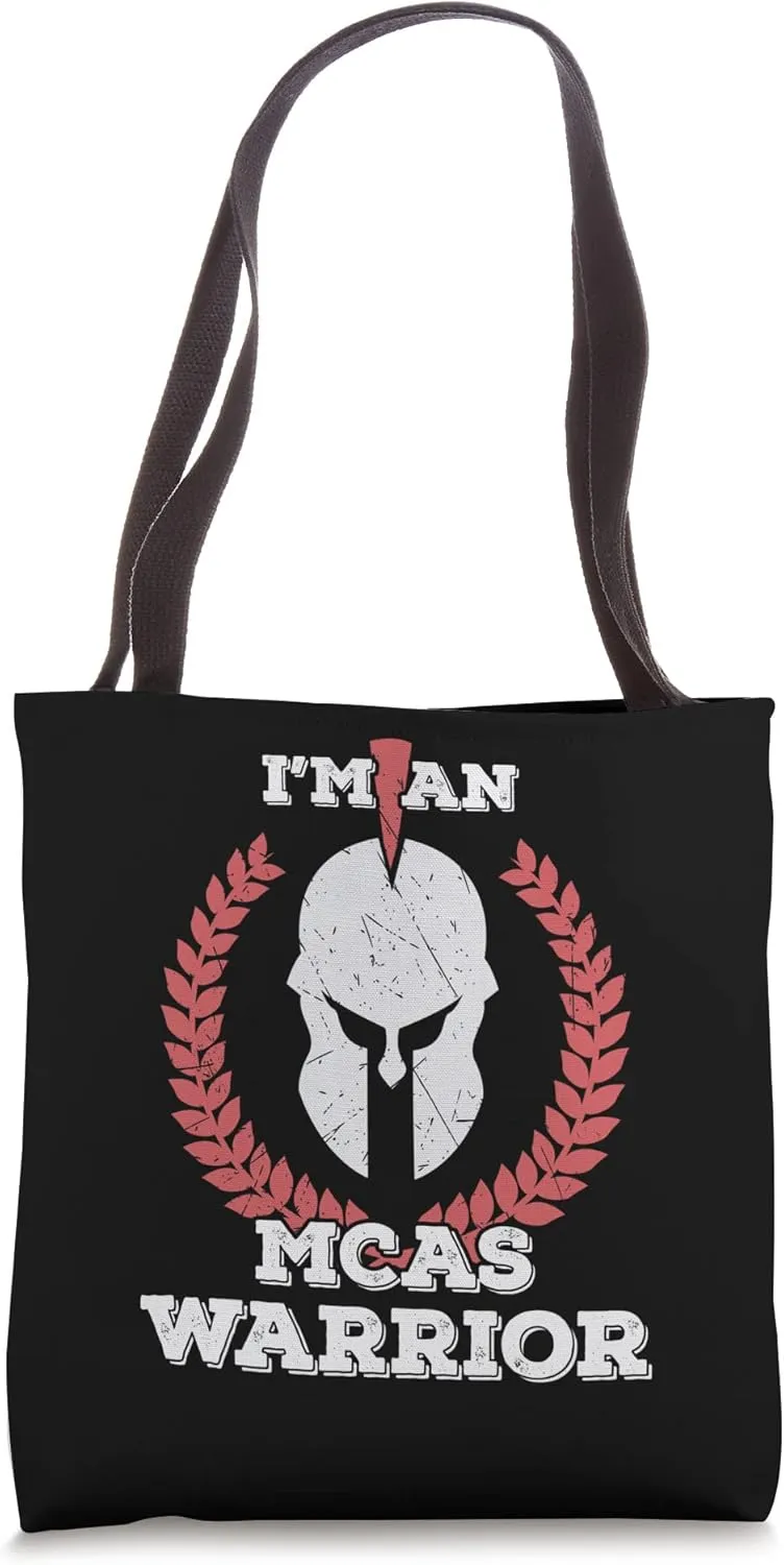 I'm a MCAS Warrior Mast Cell Activation Syndrome Awareness Tote Bag