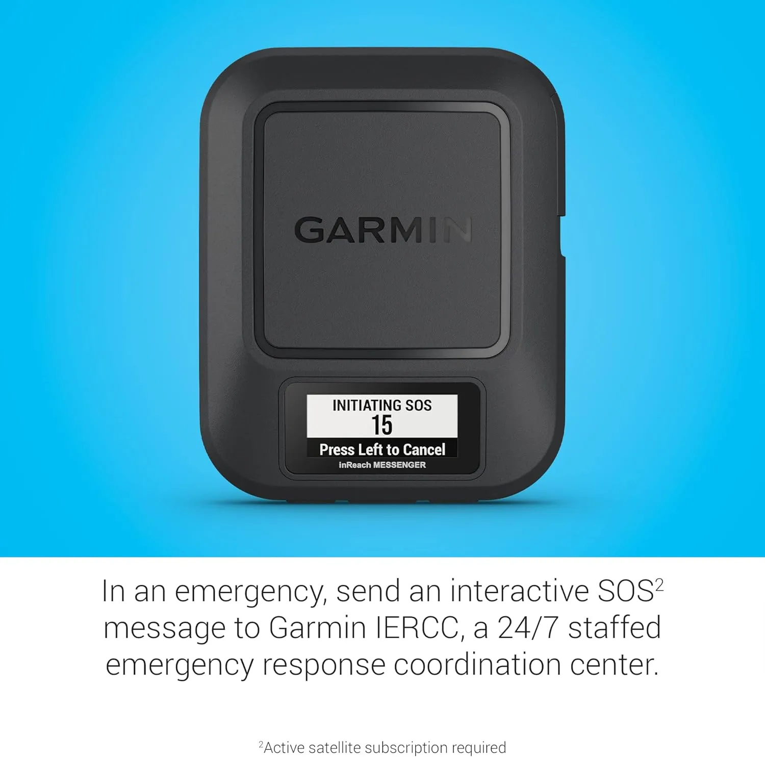 inReach Messenger Handheld Satellite Communicator with Interactive SOS