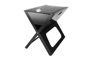 IRONSIDE FOLDING BBQ FIREPIT WITH CARRY BAG 495X400X300MM