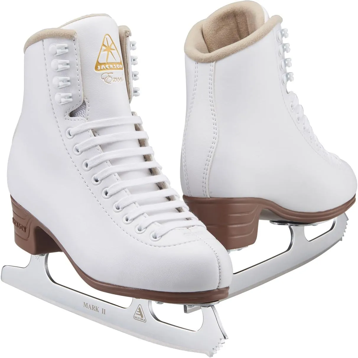 Jackson Ultima Figure Ice Skates for Women and Girls Bundle with Bag and/or Guardog Skate Guards