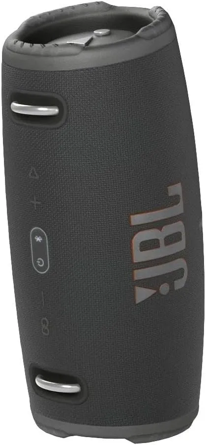 JBL Xtreme 3 - Portable Bluetooth Speaker, Powerful Sound and Deep Bass, IP67 Waterproof, 15 Hours of Playtime, Powerbank, JBL PartyBoost for Multi-speaker Pairing (Black)(Renewed)