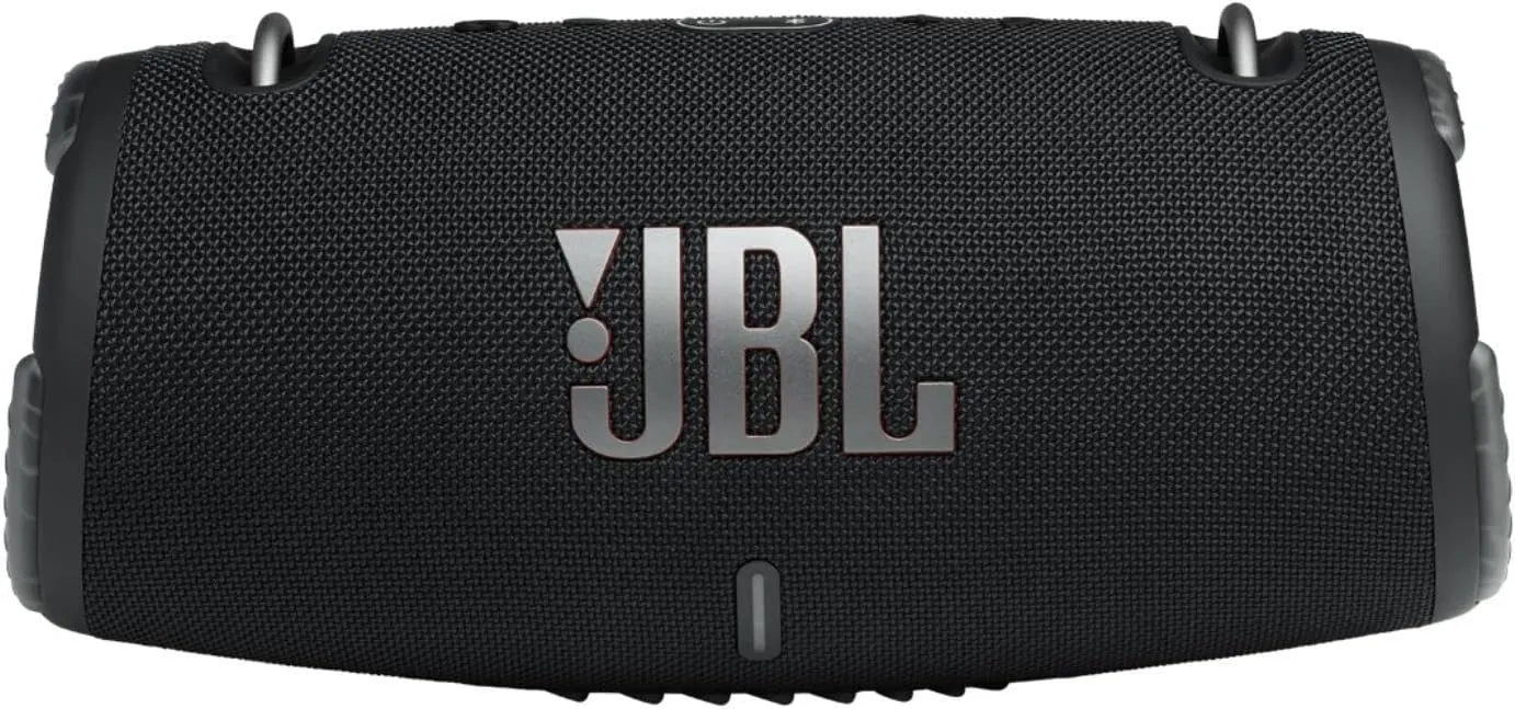 JBL Xtreme 3 - Portable Bluetooth Speaker, Powerful Sound and Deep Bass, IP67 Waterproof, 15 Hours of Playtime, Powerbank, JBL PartyBoost for Multi-speaker Pairing (Black)(Renewed)