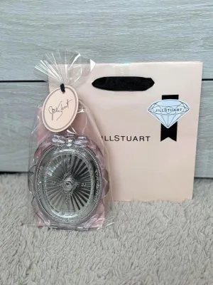 Jill Stuart Compact Mirror with Pink Pouch