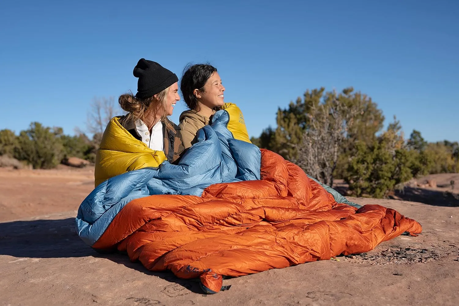 Kelty Galactic Down 30 Degree Sleeping Bag, 550 Fill Power RDS Trackable Down, Backpacking and Camping, Zip Together for 2P Sleeping Bag