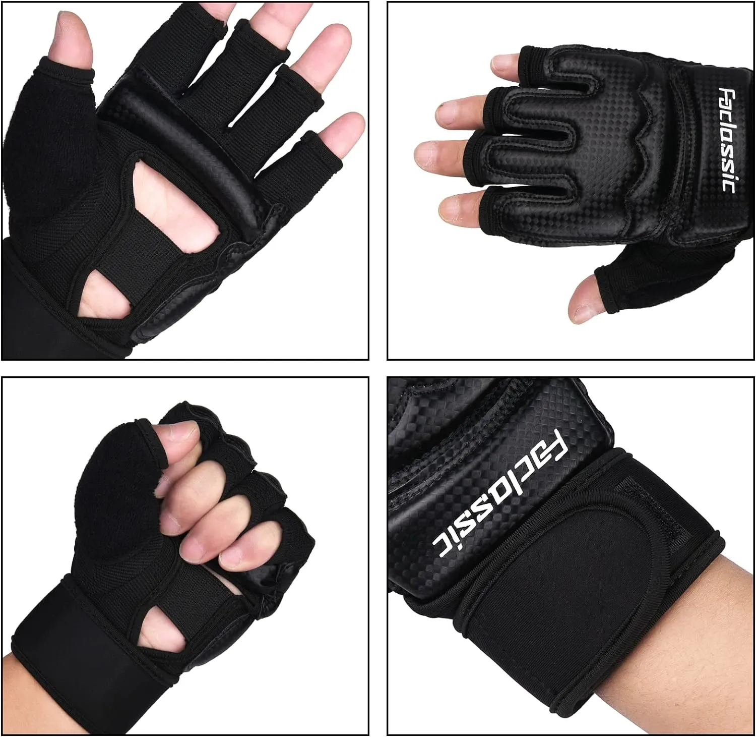 Kickboxing Sparring Gloves MMA Gloves Boxing Gloves for Men Women Kids Half Finger Punching Bag Gloves Fighting Gloves for Men Women Boxing Training