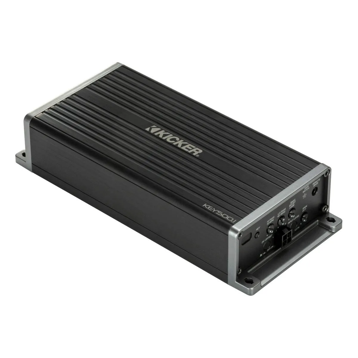 Kicker KEY5001 500w Mono Amplifier w/Bass Revealer Processor Smart Amp 47KEY5001