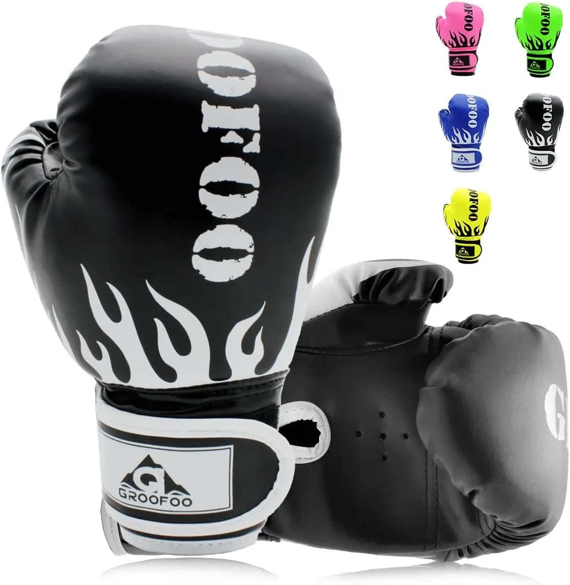 Kids Boxing Gloves 4oz 6oz 8oz Punching Gloves for Kids Youth Traning Gloves for Punching Bag Kickboxing Sparring Muay Thai MMA Fight Gloves
