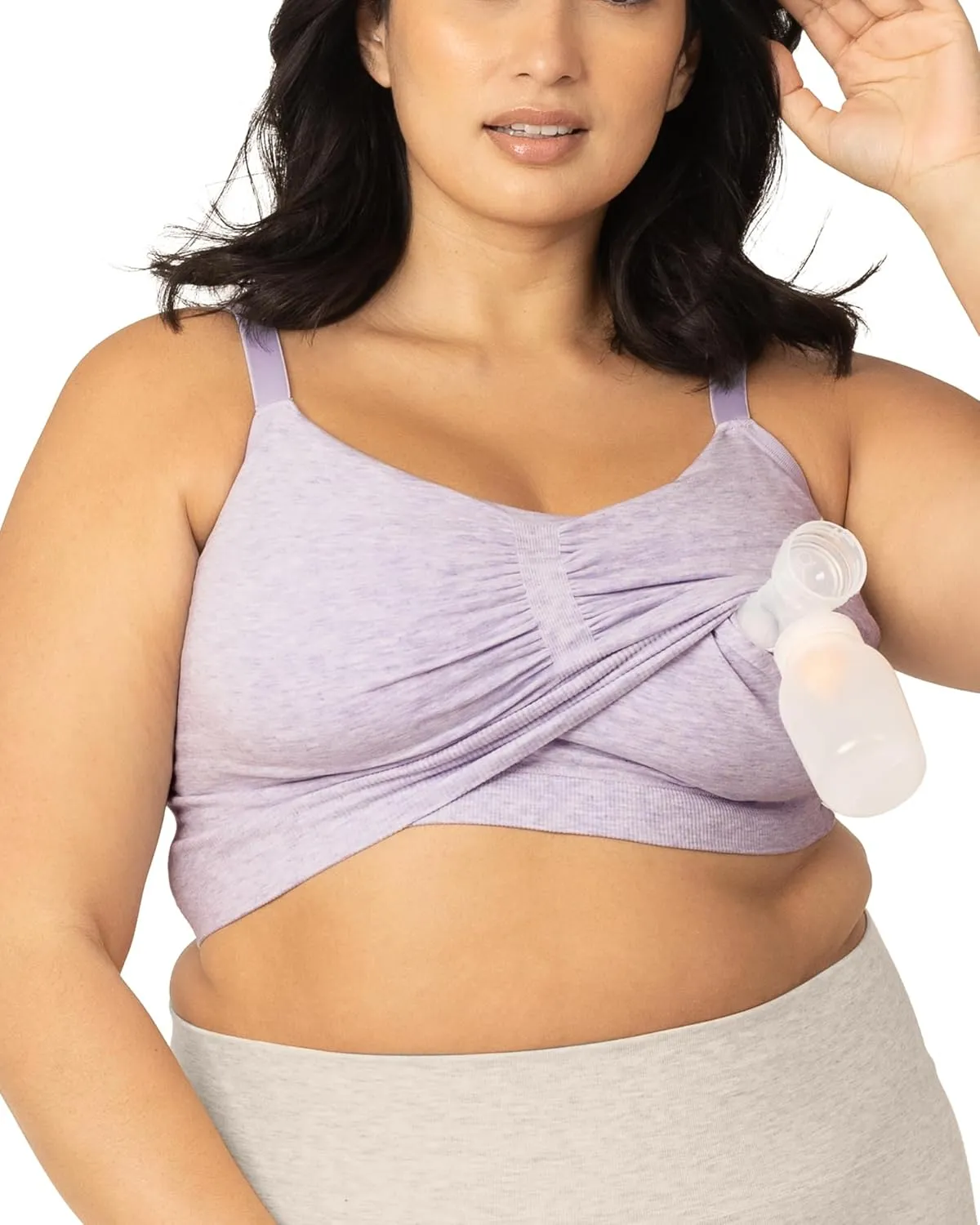 Kindred Bravely Sublime Wireless Comfort Sleep Pumping Bra | Seamless Hands-Free Pumping & Nursing Bra