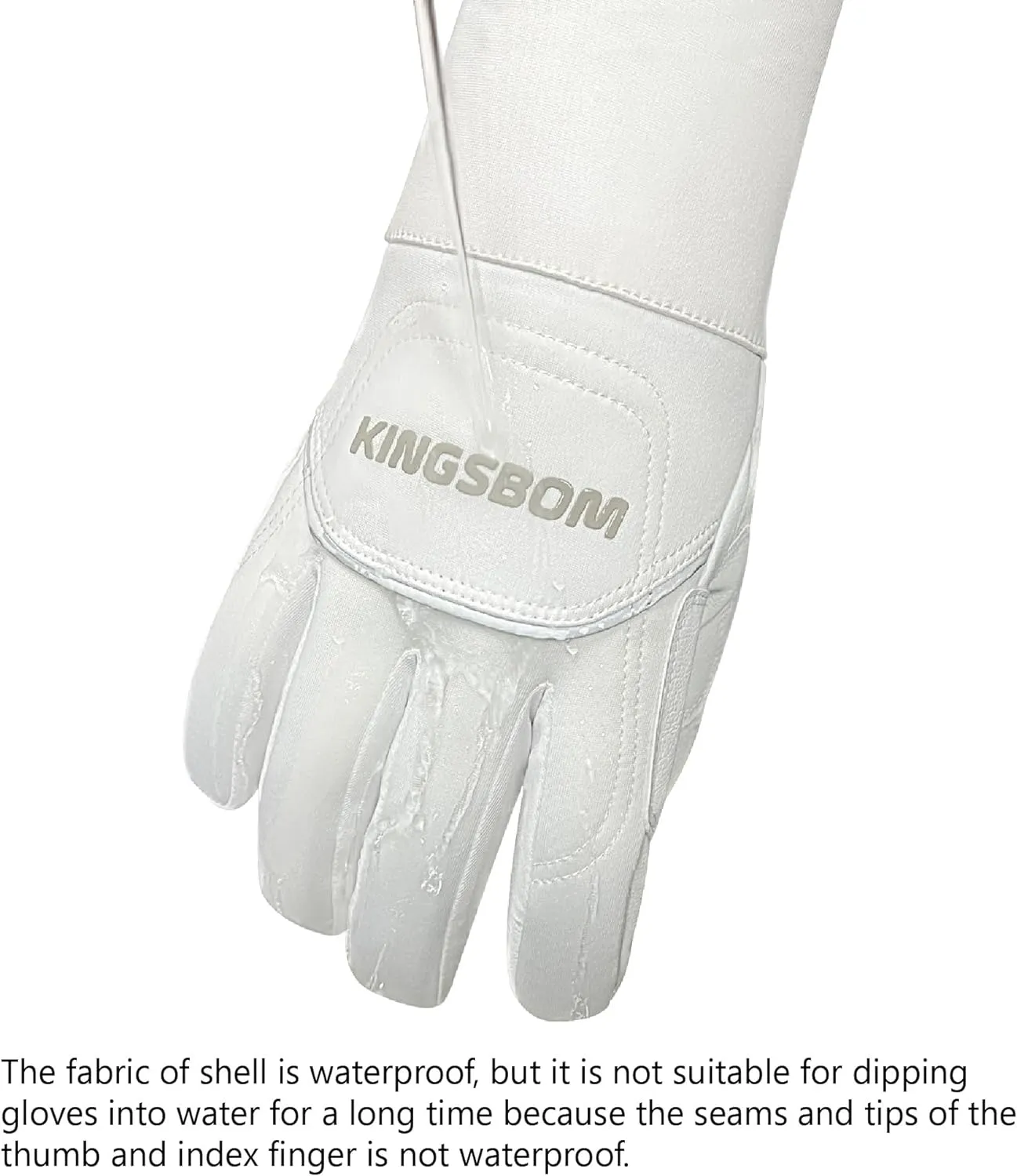 KINGSBOM -40F° Waterproof & Windproof Thermal Gloves - 3M Thinsulate Winter Touch Screen Warm Gloves - for Cycling,Riding,Running,Outdoor Sports - for Women and Men
