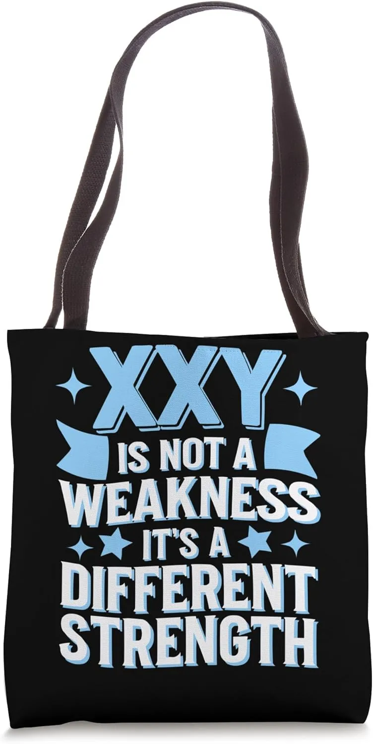 Klinefelter's Syndrome Awareness Genetic Disorder Tote Bag