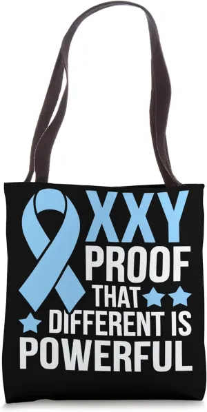 Klinefelter's Syndrome Awareness Genetic Disorder Tote Bag