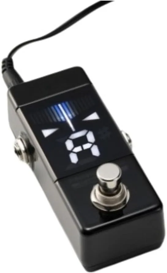 Korg Pitchblack X Mini Chromatic Guitar Pedal Tuner w/ Four Display Modes and High Visibility Display (PBXMINI)