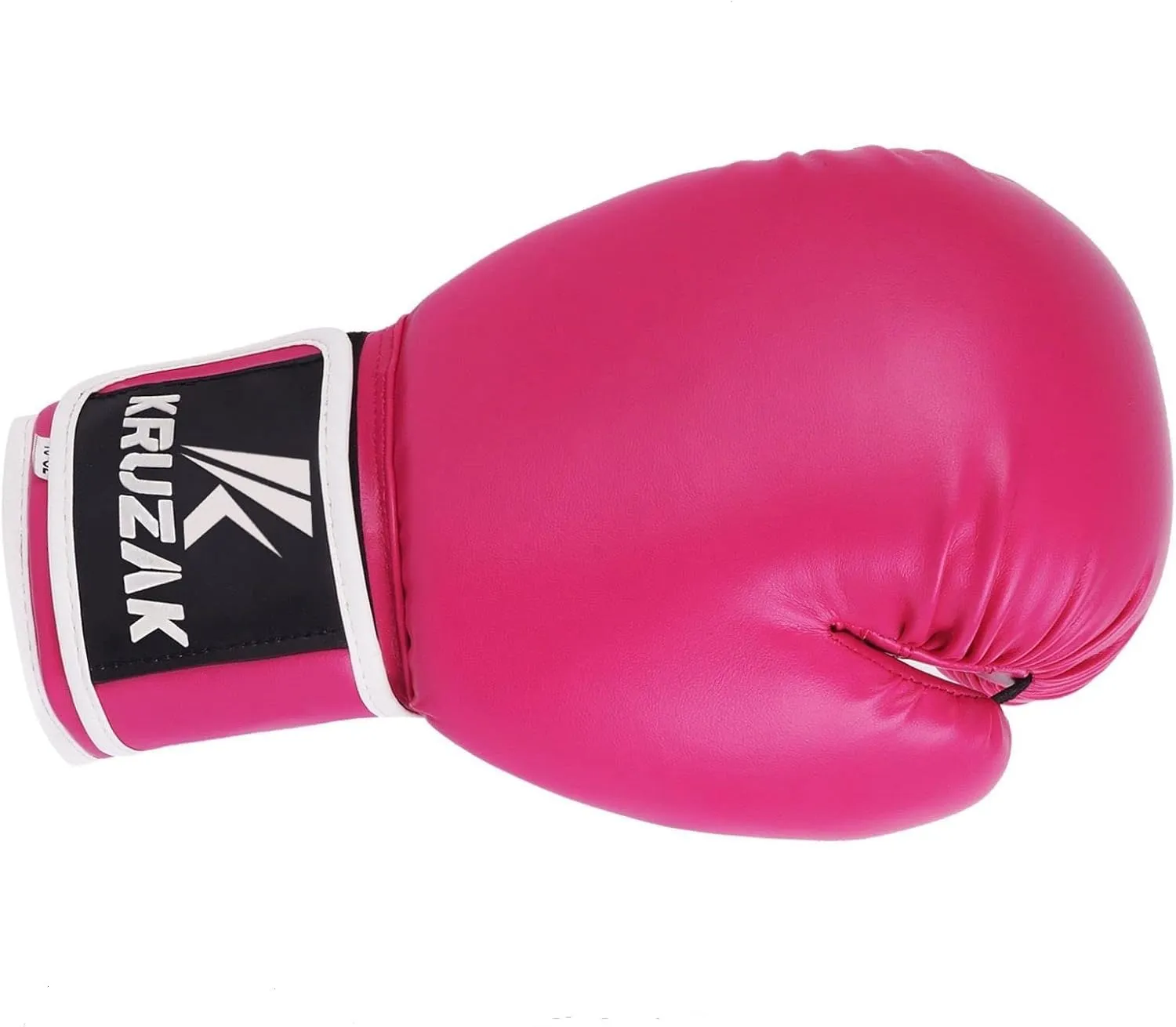 Kruzak Plain Boxing Gloves for Sparring, Kickboxing, Muay Thai, Martial Arts & MMA Fighting - Men & Women Punch Bag Mitts Training and Focus Pads Punching