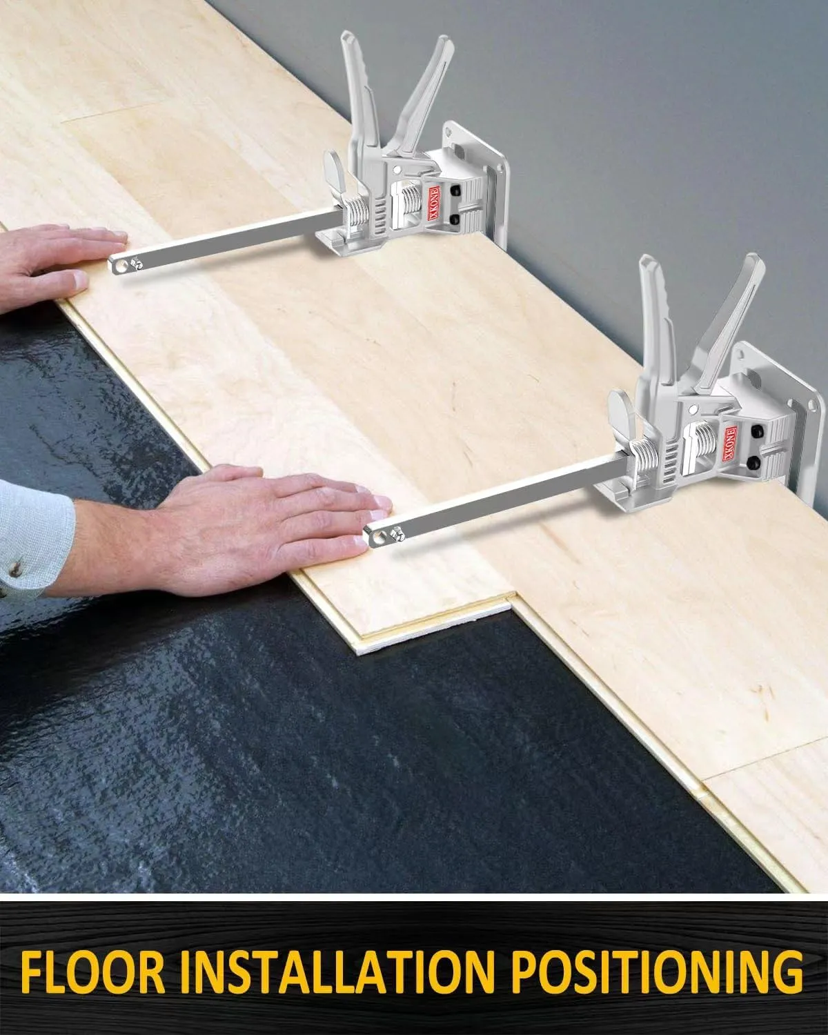 Labor Saving Arm Jack(2 Pcs),Multi-Function Height Adjustment Lifting Device with Storage Case,Suitable for Door Panel Lifting,Wall Tile Locator,Cabinet Jack and Board Lifter etc.