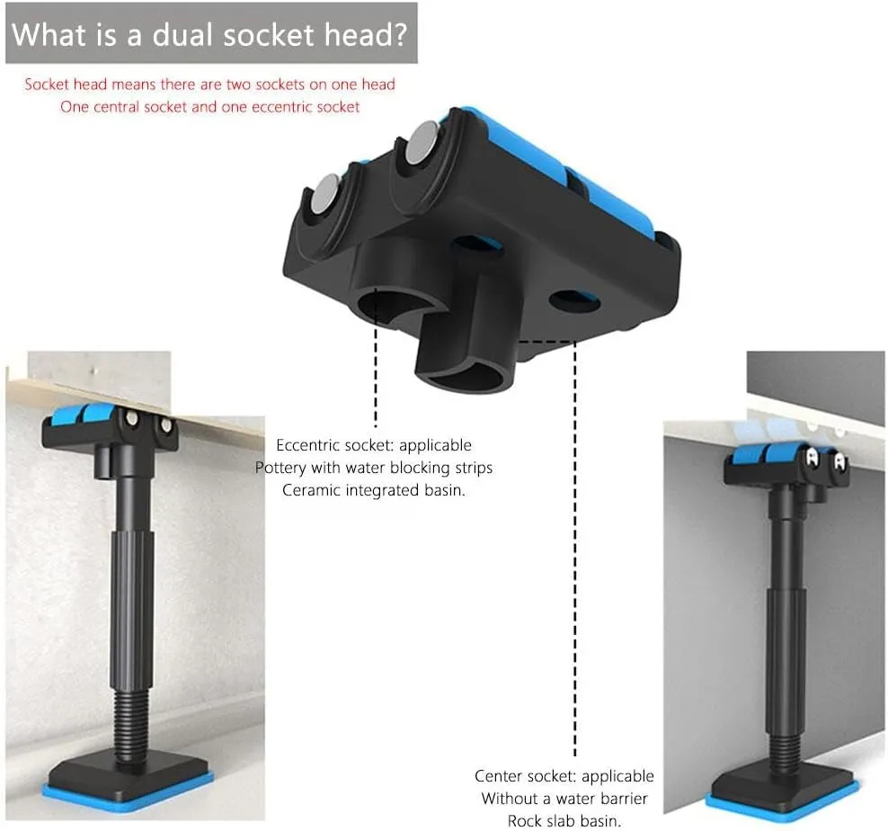 Labor Saving Lifting Brackets,2025 New Multi-Function Height Adjustment Lifting Device,Telescopic Furniture Lifter Jacks,Cabinet Lifts for Installing Cabinets Wall Tile Height Adjuster Handheld Tool