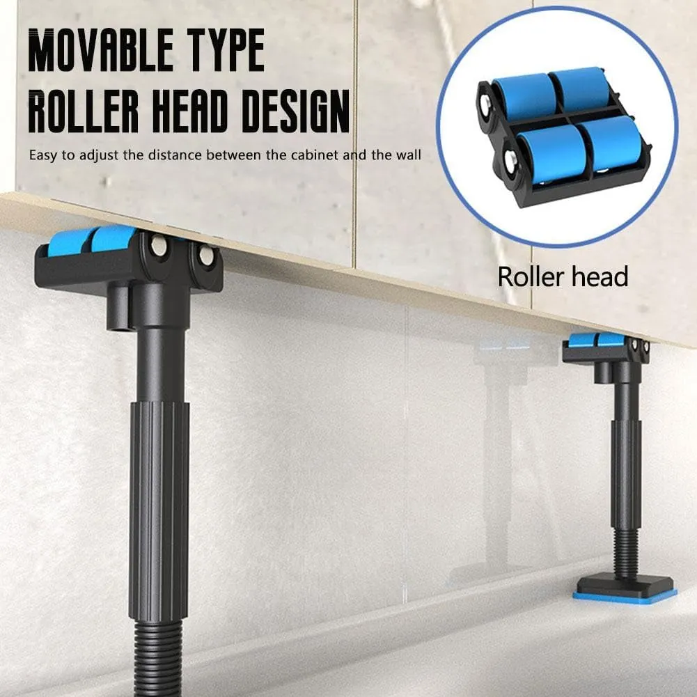 Labor Saving Lifting Brackets,2025 New Multi-Function Height Adjustment Lifting Device,Telescopic Furniture Lifter Jacks,Cabinet Lifts for Installing Cabinets Wall Tile Height Adjuster Handheld Tool