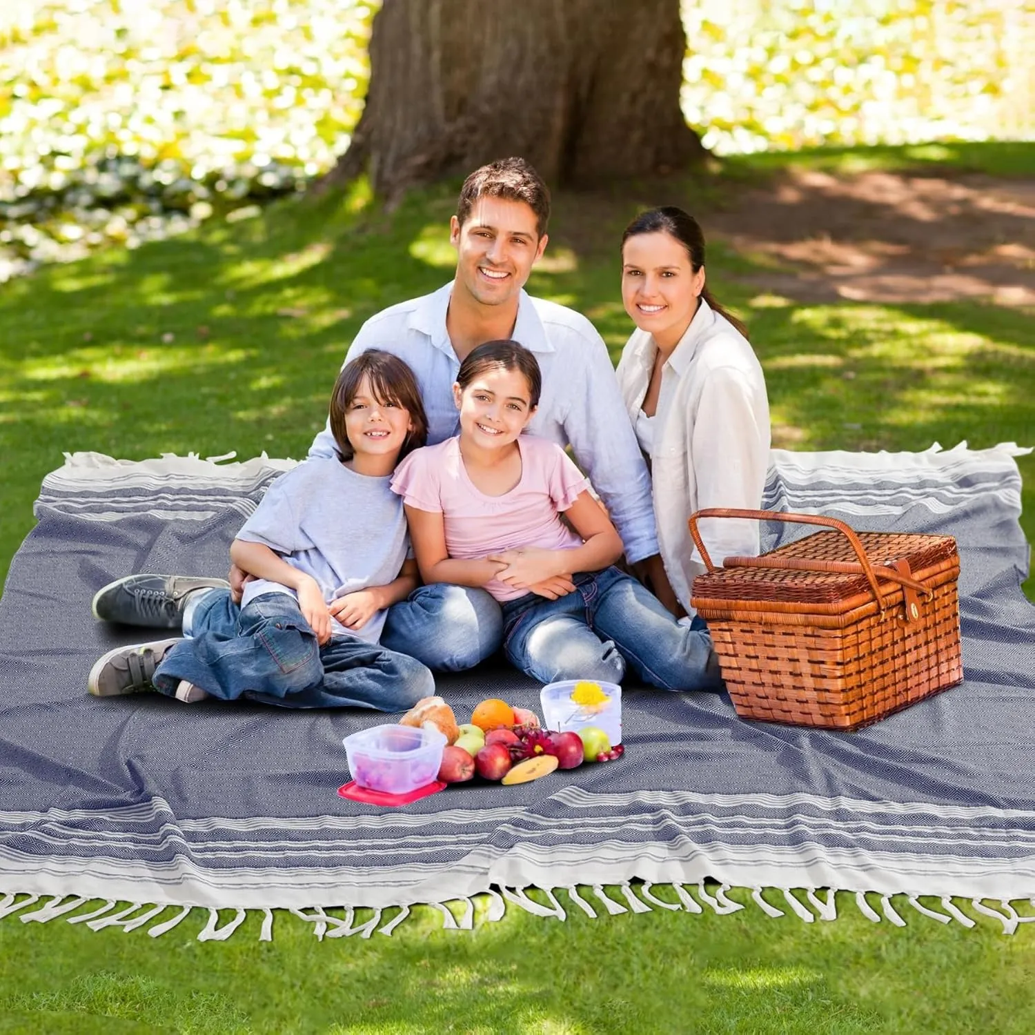 Large Camping Blanket Throw Blanket Car Essentials Lightweight Compact Roadtrip Gadgets Motorhome Rv Accessories Glamping Tent Gear Must Haves Hiker Equipment Hiking Supplies Backpacking Necessities