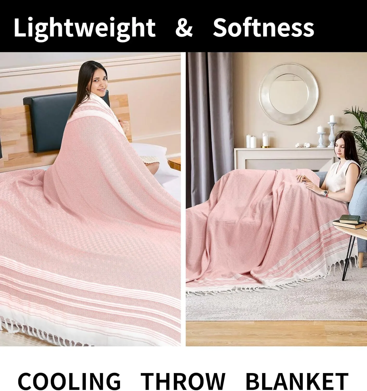 Large Camping Blanket Throw Blanket Car Essentials Lightweight Compact Roadtrip Gadgets Motorhome Rv Accessories Glamping Tent Gear Must Haves Hiker Equipment Hiking Supplies Backpacking Necessities