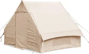 Large Space Inflatable Tent - 5 to 6 Person Portable Pop Up Outdoor Shelter, Easy to Set Up Instant Tent for Camping, Beach, Waterproof