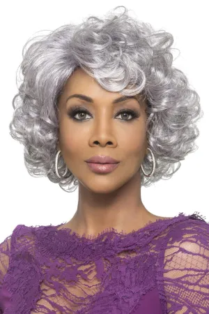 LAURA (2 Dark Brown) - Vivica A Fox Synthetic Pure Stretch Cap Wig