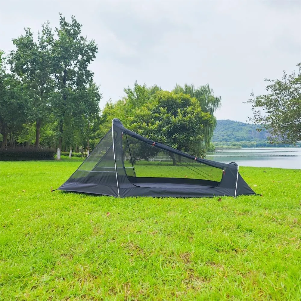 Layers Backpacking Tents 2 Persons Weight Camping Tent with Aluminium Pole