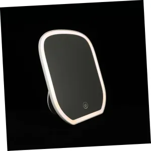 LED Makeup Mirror with Adjustable LED Light Compact Desktop Vanity Mirror for Home Use High Definition Clarity for Makeup and Shaving