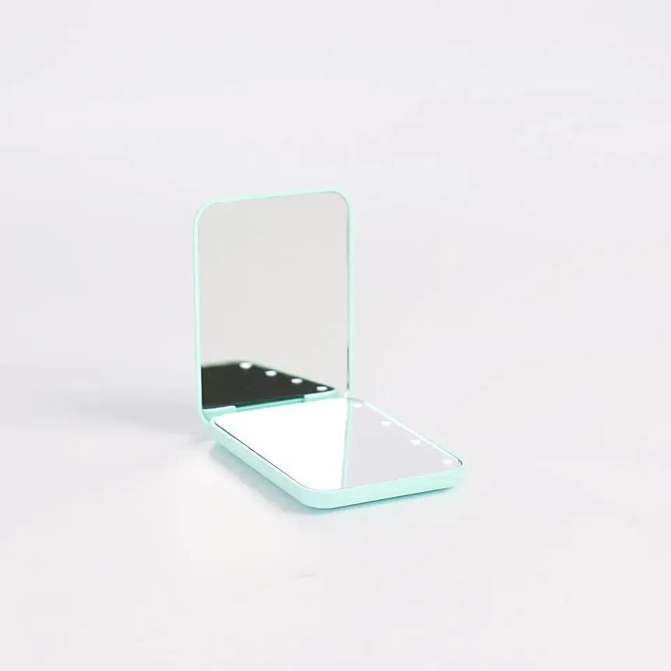 LED Pocket Mirror with Magnification
