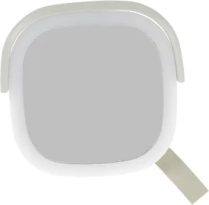 LED Travel Makeup Mirror with Brightness Compact Portable Design Rechargeable Handheld Vanity Mirror for Easy Travel and Storage