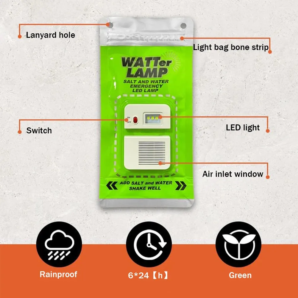 LED Waterproof Saltwater Camping Lamp