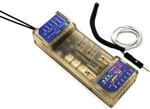 Lemon Rx DSMP DSMX DSM2 Compatible 10-CH Telemetry Stabilizer Voltage Probe Receiver LMN0087VP