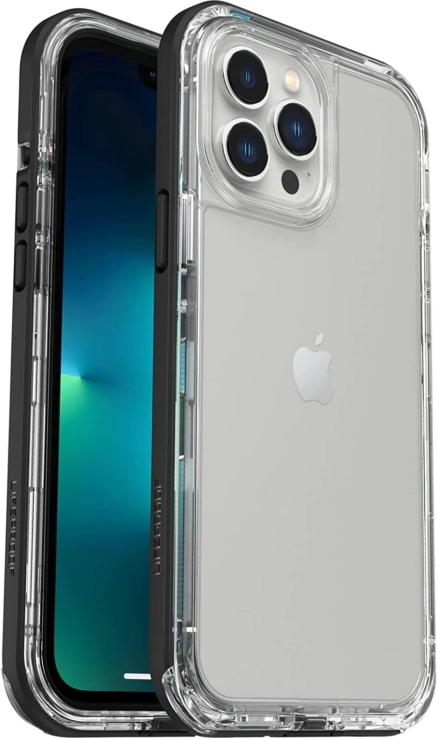 LifeProof NEXT SERIES Case for iPhone 13 Pro Max & iPhone 12 Pro Max - BLACK CRYSTAL (CLEAR/BLACK)