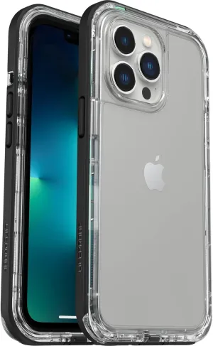 LifeProof NEXT SERIES Case for iPhone 13 Pro (ONLY) - BLACK CRYSTAL (CLEAR/BLACK)