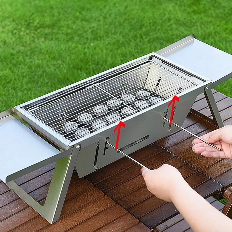 ⏳Limited time 50% OFF⏳🔥Stainless Steel Folding Outdoor Barbecue