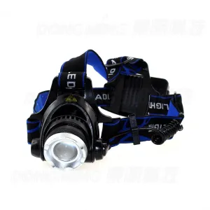 Linternas frontal LED Headlamp T6 2000Lumen Zoom LED Head Lamp bicycle light LED headlight flashlight 18650 Rechargeable battery