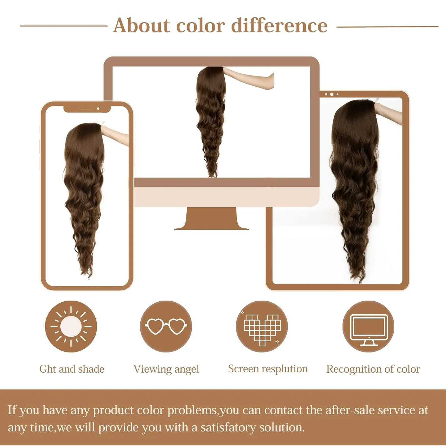 Long Chocolate Brown Wigs for Women,26 inch Lace Hairline Middle Part Long Curly Wig Heat Resistant Synthetic Hair Looking Natural, Fiber Wig for Daily Party Use